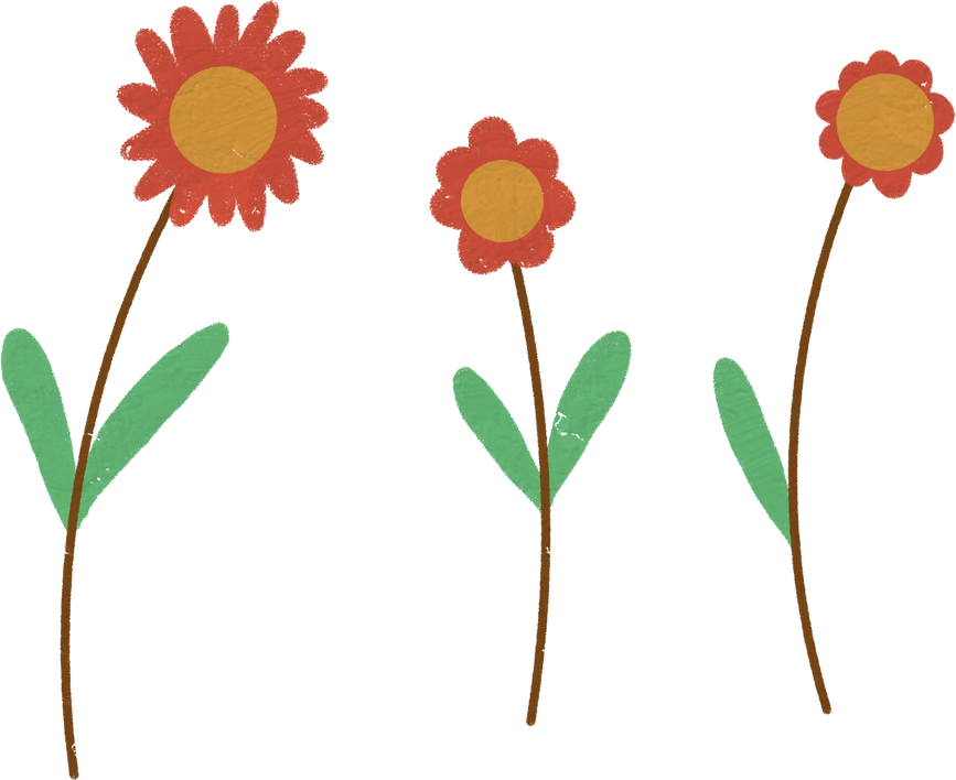 cute flower doodle